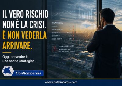 IL VERO RISCHIO NON È LA CRISI. È NON VEDERLA ARRIVARE.