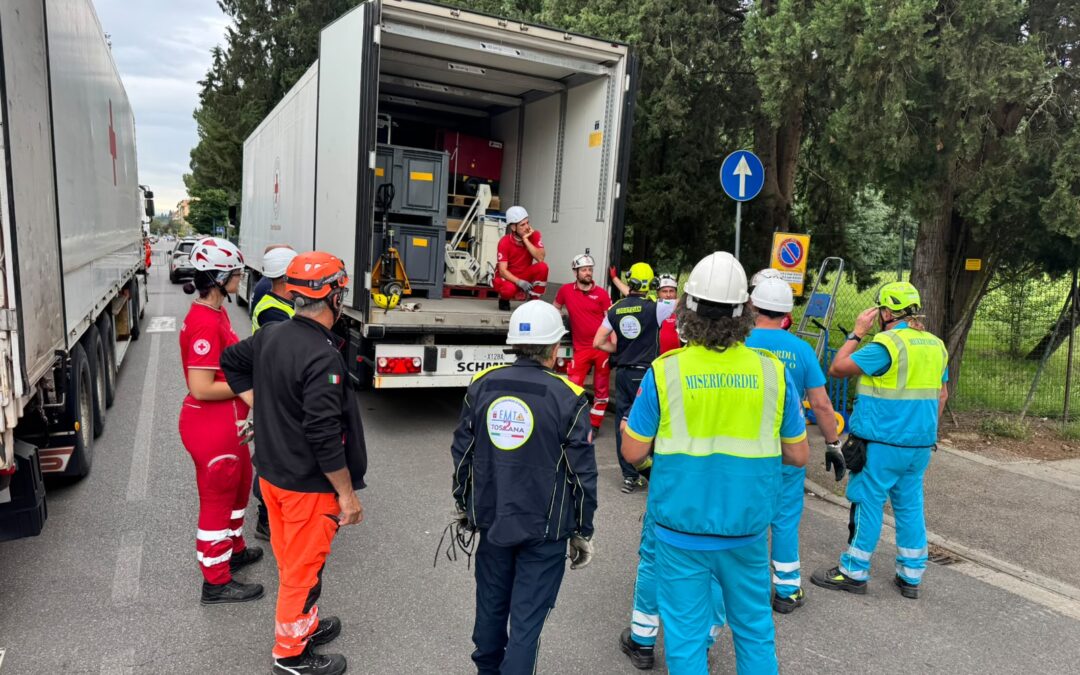 Al via l’esercitazione dell’ospedale da campo della Colonna Mobile della Regione Toscana
                         – www.toscana-notizie.it