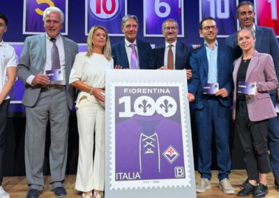 Centenario ACF Fiorentina, Bergamotto: “Il francobollo celebra una storia che appartiene al patrimonio sportivo e identitario dell’Italia” – www.mimit.gov.it