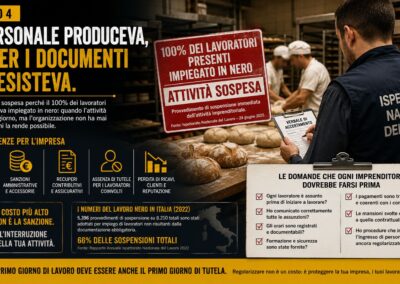 Il personale produceva, ma per i documenti non esisteva