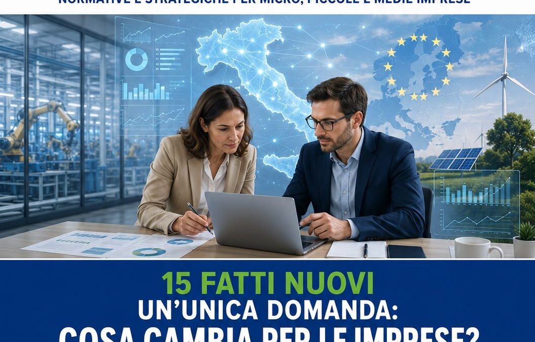 Osservatorio PMI n. 9: quindici fatti nuovi che cambiano il modo di gestire l’impresa