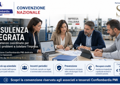 La convenzione: cosa Conflombardia mette concretamente a disposizione dei propri tesserati