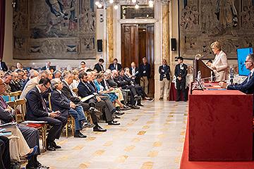 Il Ministro Calderone alla presentazione del Rapporto INPS 2025 – www.lavoro.gov.it