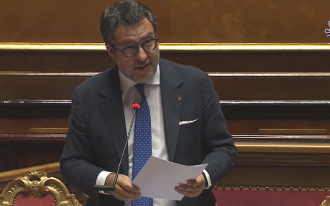 Senato della Repubblica: question time del ministro Salvini – www.mit.gov.it
