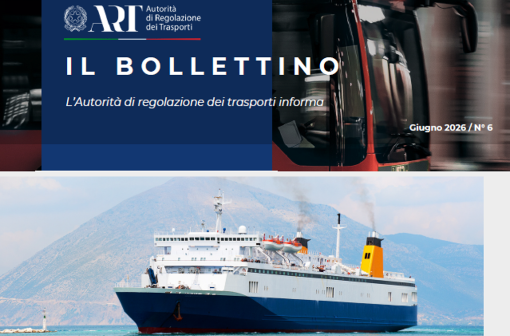 Pubblicato il Bollettino ART n. 6/2026 – www.autorita-trasporti.it