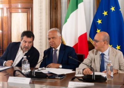 Sicurezza stradale: riunione Comitato nazionale per l’ordine e la sicurezza pubblica con Piantedosi, Salvini e Valditara – www.mit.gov.it