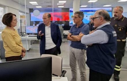 Incendi, Schifani visita la sala operativa unificata: «Cuore del sistema di emergenza regionale» – www.regione.sicilia.it