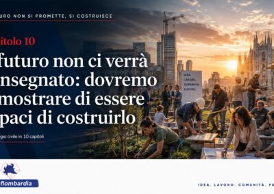 Capitolo 10. Il futuro non ci verrà consegnato: dovremo dimostrare di essere capaci di costruirlo