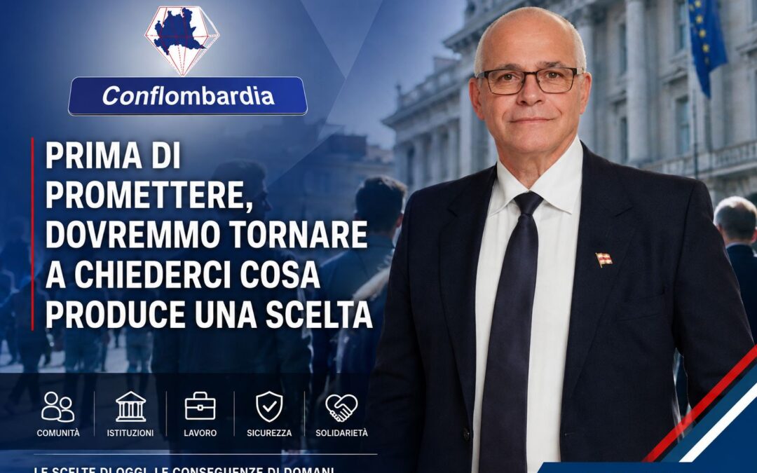 Prima di promettere, dovremmo tornare a chiederci cosa produce una scelta