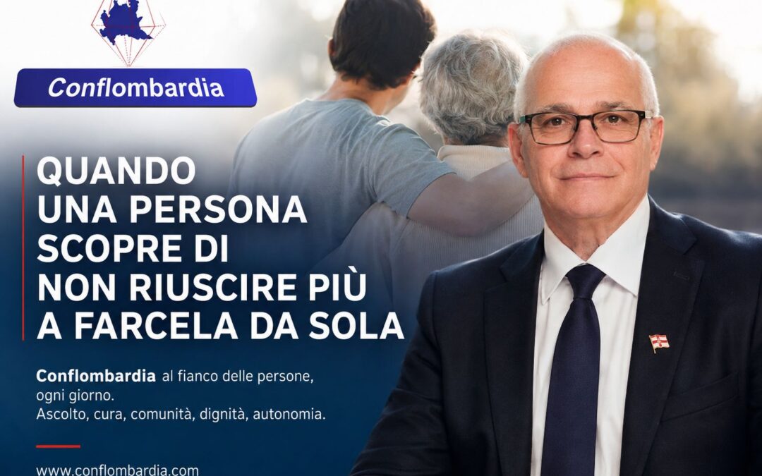 Quando una persona scopre di non riuscire più a farcela da sola