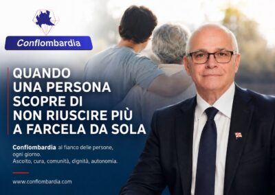 Quando una persona scopre di non riuscire più a farcela da sola