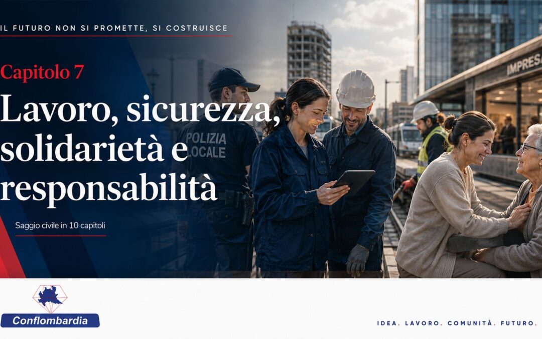 CApitolo 7. Lavoro, sicurezza, solidarietà e responsabilità: dalle parole alle condizioni reali di una comunità