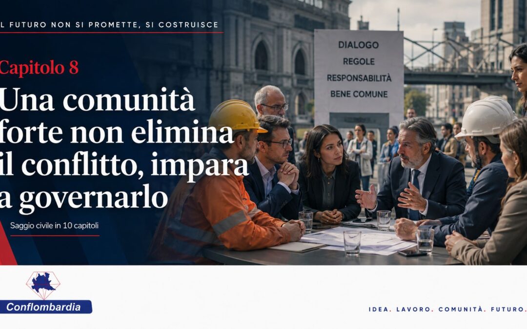 Capitolo 8. Una comunità forte non elimina il conflitto, impara a governarlo