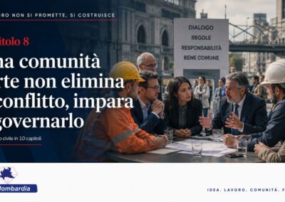 Capitolo 8. Una comunità forte non elimina il conflitto, impara a governarlo