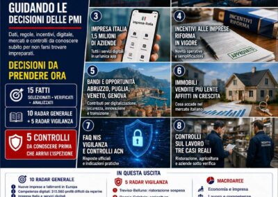 Osservatorio PMI 2.0 – 19 agosto 2026: 15 fatti da conoscere prima di decidere