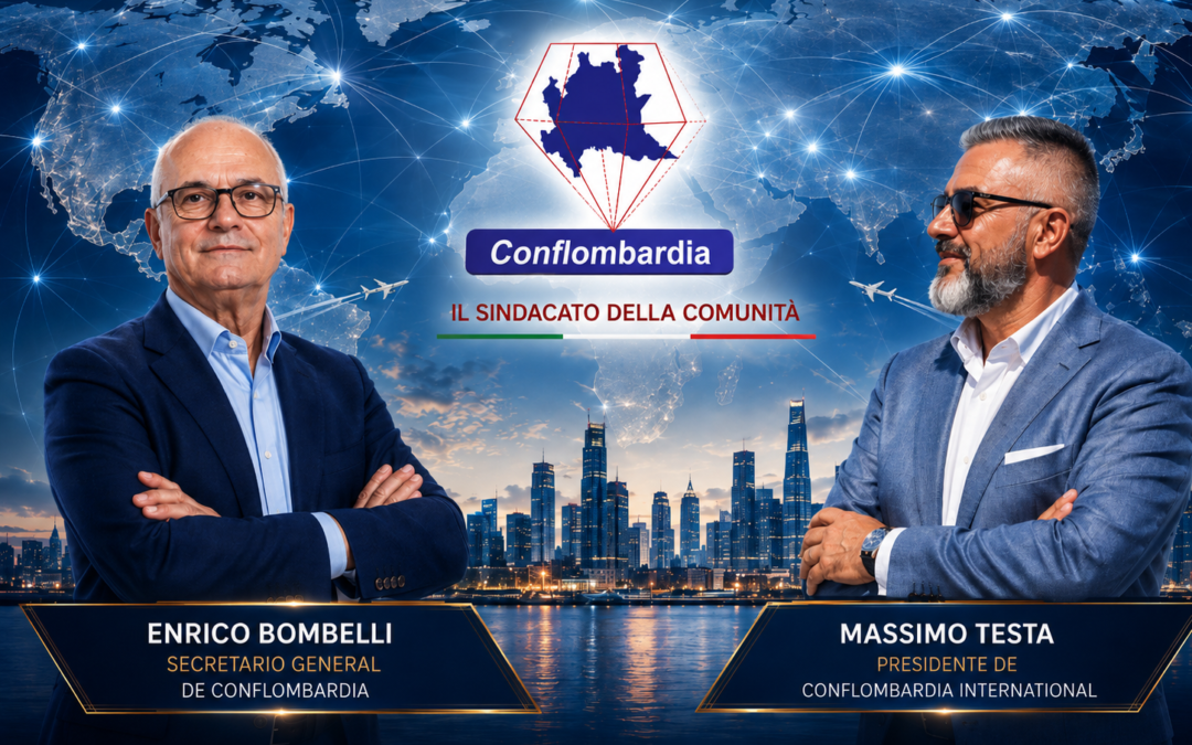 Conflombardia International toma forma con la Presidencia confiada a Massimo Testa, con el objetivo de construir una red exterior más organizada, verificable y realmente útil para las empresas