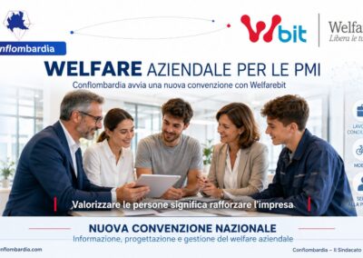 Welfare aziendale: Conflombardia avvia una nuova convenzione nazionale con Welfarebit
