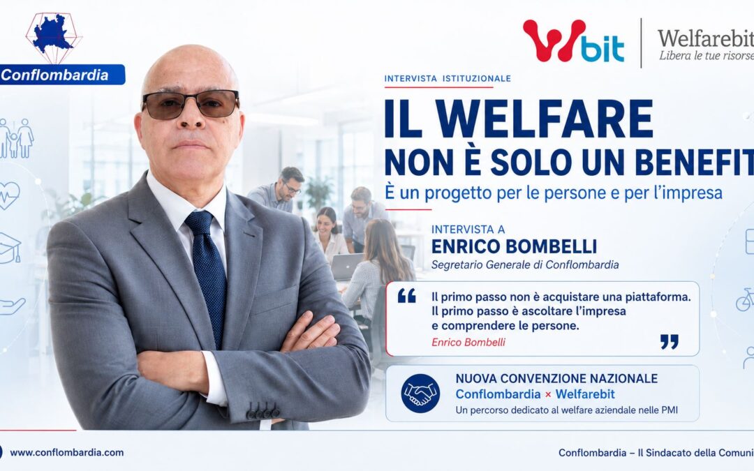 Welfare aziendale e PMI: «Non basta offrire un benefit, bisogna costruire un progetto utile alle persone e sostenibile per l’impresa»