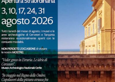 Aperture straordinarie a Cerveteri e Tarquinia – VisitLazio – www.visitlazio.com