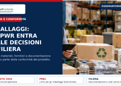 Imballaggi: il PPWR entra nelle decisioni di acquisto, progettazione e filiera