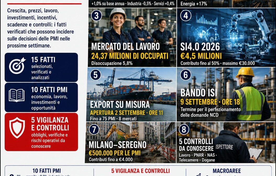 OSSERVATORIO PMI 2.0 — 2 SETTEMBRE 2026