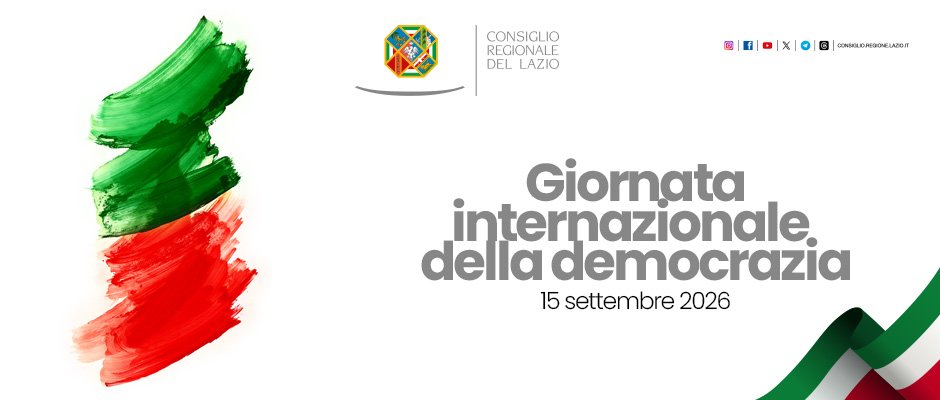 Consiglio Regionale del Lazio – Giornata internazionale della democrazia – www.consiglio.regione.lazio.it