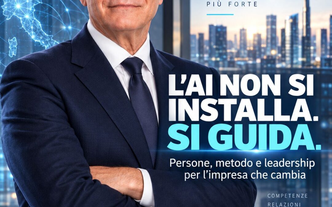 L’AI non si installa. Si guida.
