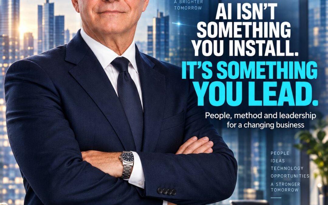 AI Isn’t Installed. It Has to Be Led.