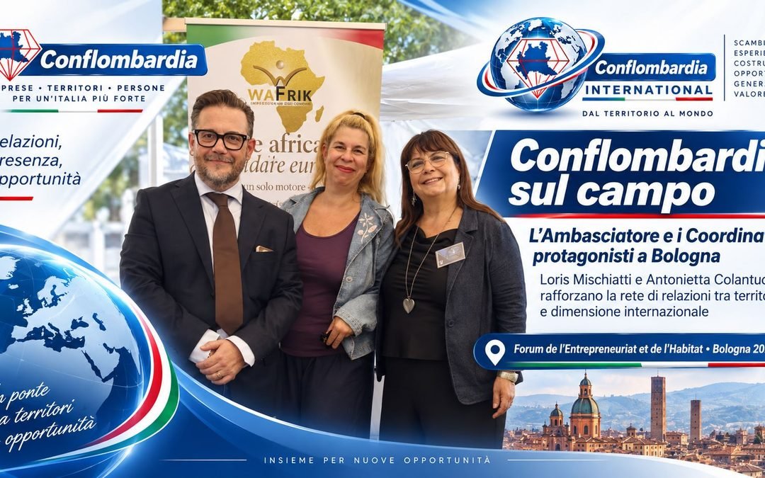 Conflombardia sul campo: Loris Mischiatti e Antonietta Colantuono protagonisti a Bologna