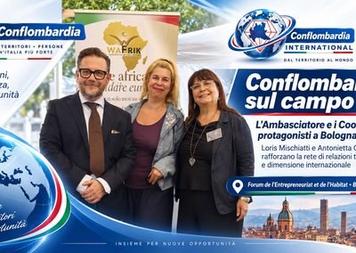 Conflombardia et Wafrik renforcent l’axe Italie-Sénégal : à Bologne, relations, entreprises et nouvelles opportunités vers l’Afrique de l’Ouest