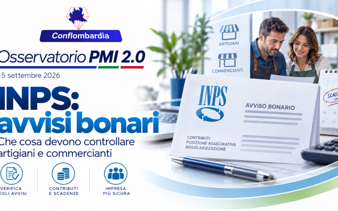 Avvisi bonari INPS: artigiani e commercianti devono distinguere errore, ritardo e debito reale