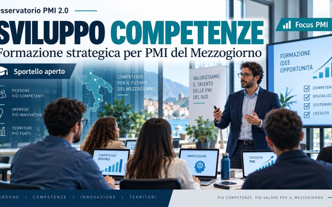 Sviluppo Competenze: secondo sportello aperto per le PMI del Mezzogiorno, cosa verificare prima della domanda
