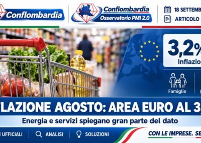 Inflazione al 3,2%: per le PMI il dato decisivo è capire dove nasce il rincaro