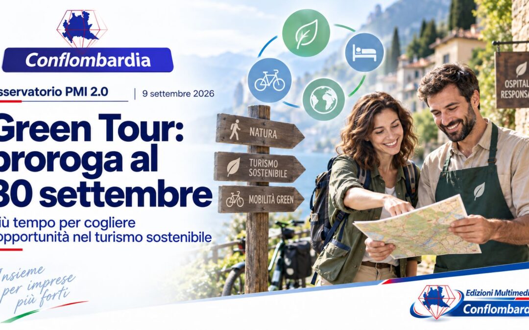 Green Tour: la proroga al 30 settembre vale solo se migliora il progetto