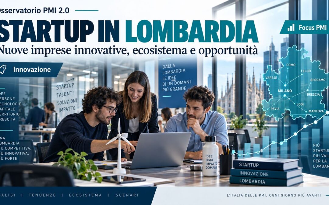 Startup innovative Lombardia: 15,64 milioni e contributi fino all’80%. Ma il progetto deve reggere al mercato