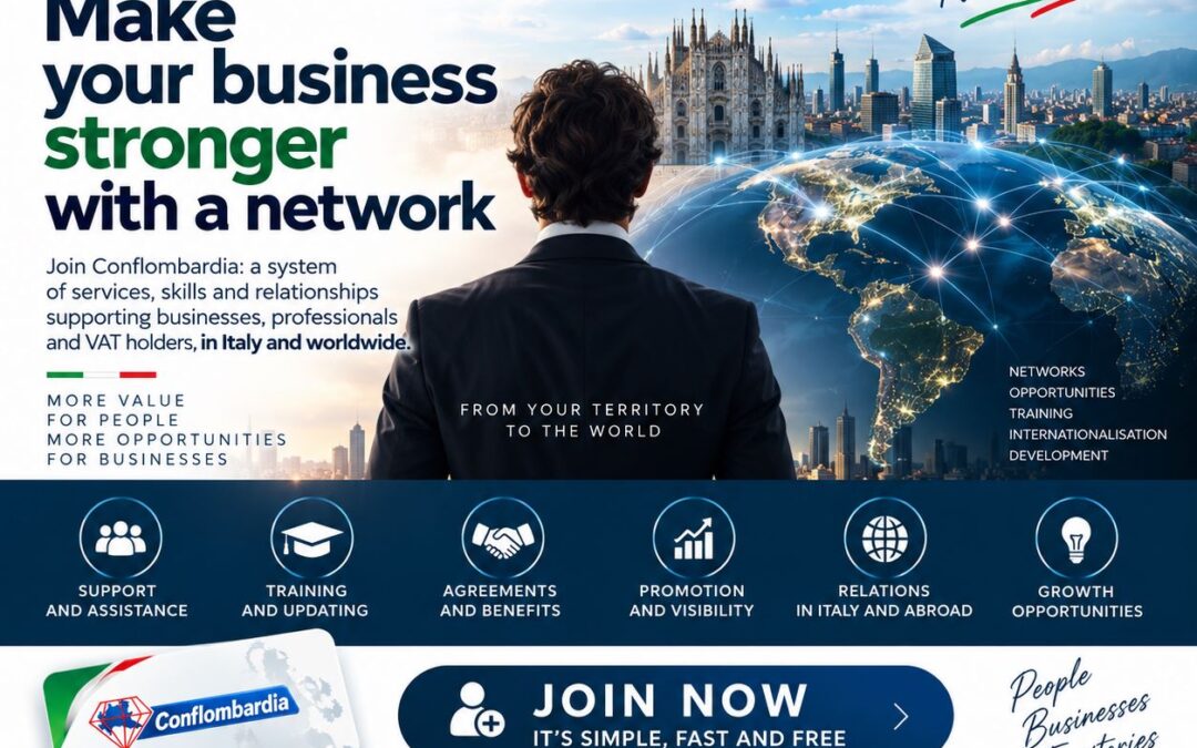 Joining Conflombardia Is Not About Adding Another Membership Card: It Means Becoming Part of a Network