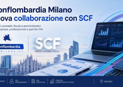 Conflombardia Milano rafforza i servizi alle imprese: nasce la collaborazione con SCF