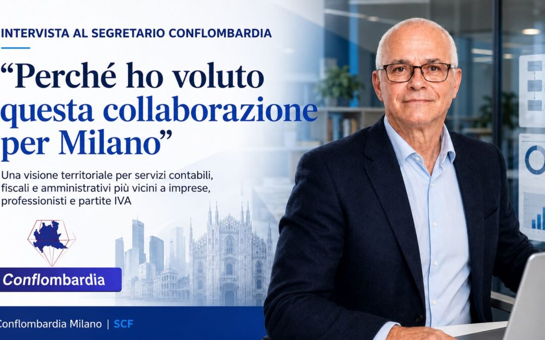 Conflombardia Milano, Bombelli: «Non volevo una convenzione sulla carta, ma un presidio capace di dare risposte alle imprese»