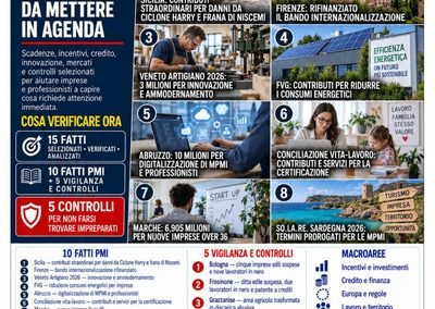 Osservatorio PMI 2.0 del 23 settembre 2026: 15 fatti che le imprese non possono permettersi di ignorare
