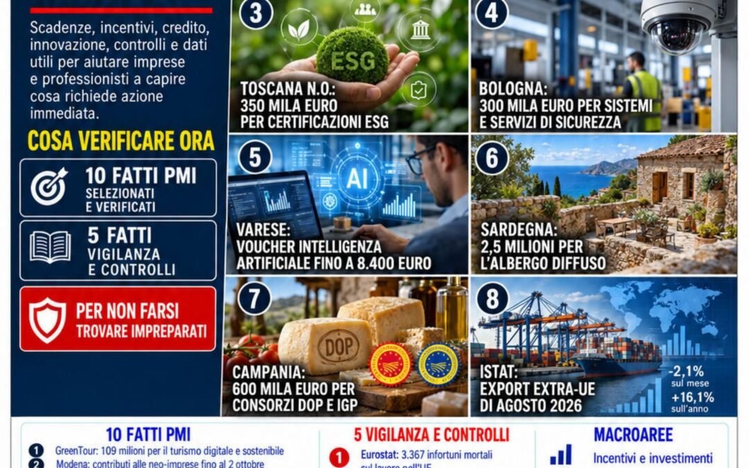 Osservatorio PMI 2.0: quindici segnali da leggere oggi per decidere meglio domani