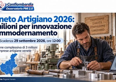 Veneto Artigiano 2026: tre milioni per innovare senza perdere il valore del mestiere