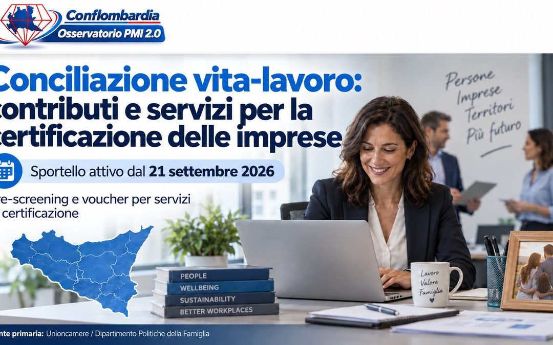Conciliazione vita-lavoro: il nuovo percorso per le imprese parte dal pre-screening, non dal contributo