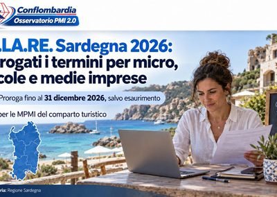 SO.LA.RE. Sardegna 2026: proroga fino a dicembre, ma per le imprese turistiche l’ordine cronologico resta decisivo