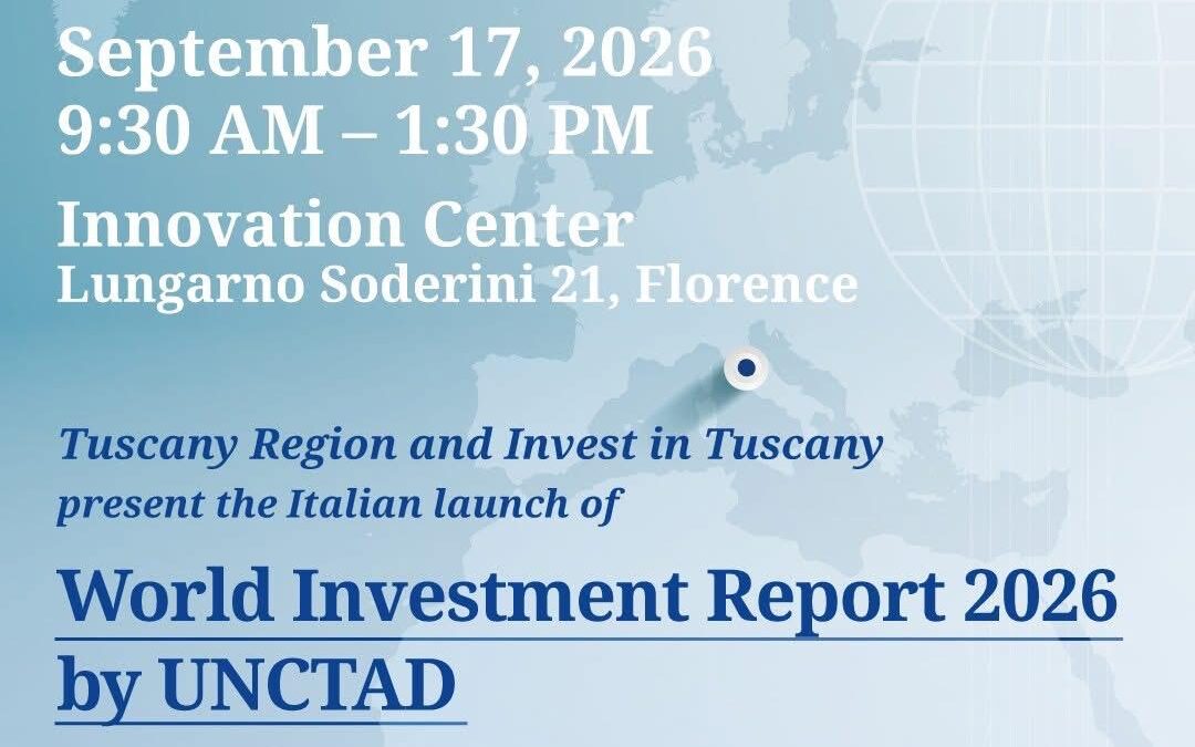 Presentazione del World Investment Report 2026. Appuntamento giovedì 17 settembre
                         – www.toscana-notizie.it