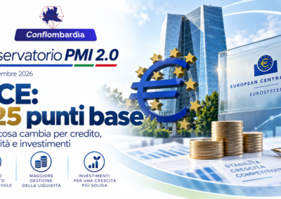 BCE alza i tassi: per le PMI il costo del denaro torna una variabile da gestire, non da subire