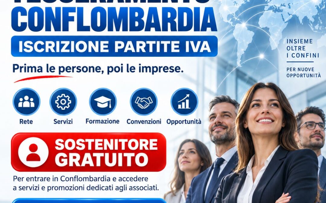 Tesserarsi a Conflombardia non significa aggiungere una tessera: significa entrare in una rete