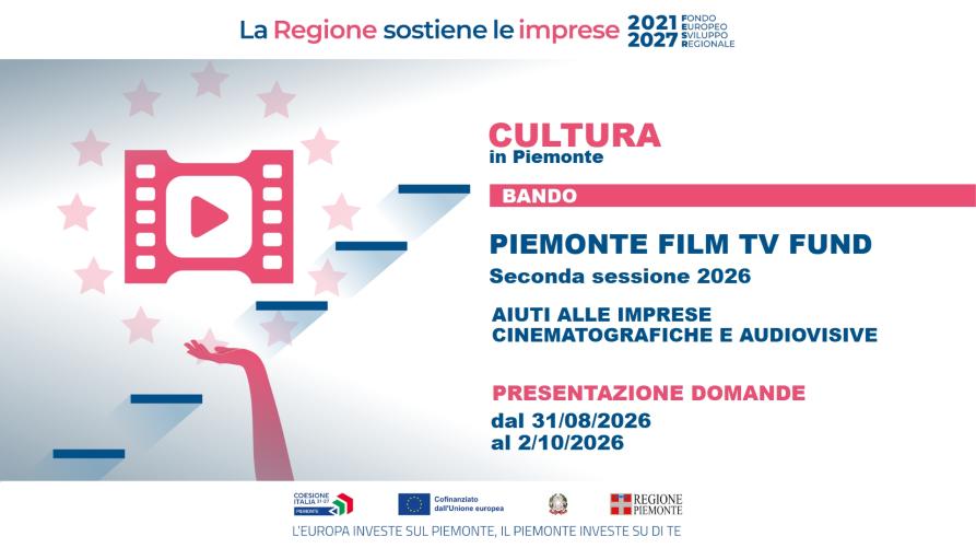 Piemonte Film Tv Fund, al via la seconda sessione
 – www.regione.piemonte.it